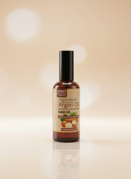 زيت الشعر بالبندق